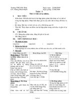 Giáo án Số học 6 - Tiết 3: Ghi số tự nhiên - Năm học 2009-2010 - Hoàng Đình Mạnh