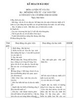 Giáo án Luyện từ và câu Lớp 3 - Bài: Mở rộng vốn từ 