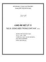 Bài 15. Dòng điện trong chất khí