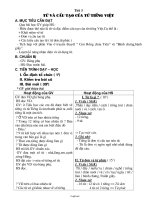Giáo án Ngữ văn 6 - Tiết 3: Từ và cấu tạo của từ Tiếng việt - Năm học 2009-2010
