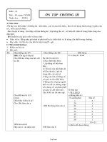 Giáo án môn học Đại số lớp 7 - Tiết 49: Ôn tập chương III