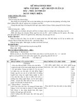 Giáo án Tập đọc - Kể chuyện Lớp 3 - Tuần 23 - Bài: Nhà ảo thuật