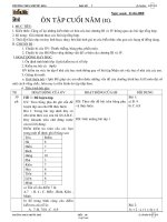 GA Đại số 7 – THCS Phước Hòa - Tiết 68: Ôn tập cuối năm (tt)