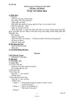 Giáo án lớp 3 tổng hợp - Tuần 20 năm 2009