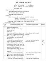 Giáo án Mĩ thuật Lớp 3 - Tuần 17 - Bài: Đề tài 