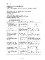 Giáo án môn Hình học 7 - Tiết 51: Luyện tập