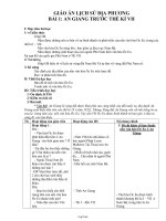 Giáo án Công nghệ 6 - Tiết 17-59 - Năm học 2010-2011