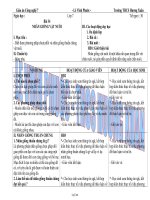 Giáo án Công nghệ 7 tiết 30: Nhân giống vật nuôi