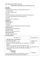 Lớp 4 tuổi. giáo dục thể chất