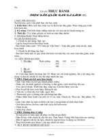 Giáo án Công nghệ 6 - Tiết 48: Thực hành Trộn dầu giấm - Rau xà lách (Tiết 2)