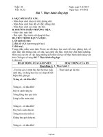 Giáo án Tin học lớp 4 tuần 26: Thực hành tổng hợp