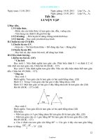 Giáo án Hình học 7 tiết 36: Luyện tập