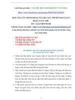 giáo án dạy thêm ngữ văn 7 