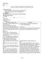 Giáo án Ngữ văn Lớp 9 - Tiết 20: Luyện tập tóm tắt văn bản tự sự - Năm học 2010-2011