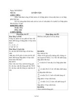 Giáo án môn Toán lớp 7 - Tiết 14: Luyện tập