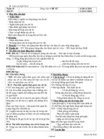 Giáo án Ngữ văn Lớp 6 - Tuần 15 - Huỳnh Thị Điền