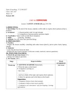 unit 15 computers tiếng anh 8 sách cũ nguyễn thị ngọc anh thư viện giáo án điện tử