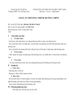 Chương III. §2. Phương trình đường tròn