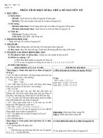 Chương I. §15. Phân tích một số ra thừa số nguyên tố