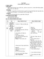 Tuần 4. Bím tóc đuôi sam