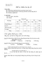 Giáo án Vật lí Lớp 8 - Tiết 18: Kiểm tra học kì I - Năm học 2010-2011