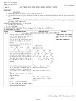 Giáo án môn Số học lớp 6 - Tiết 27: Bài 15: Phân tích một số ra thừa số nguyên tố