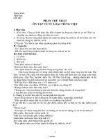 Giáo án bồi dưỡng Ngữ Văn khối 8