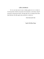 Năng lực thực thi công vụ của đội ngũ công chức tại các cơ quan chuyên môn thuộc ủy ban nhân dân quận đống đa, thành phố hà nội