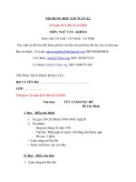 khối 8 tuần 22 từ 2004 đến 2504 thcs phan đăng lưu