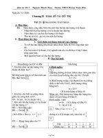 Bài giảng môn học Đại số lớp 7 - Tuần 25 - Tiết 52: Tiết 23: Bài 1: Đại lượng tỉ lệ thuận