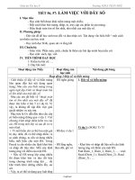 Giáo án Tin học 8 - Tiết 56-57: Làm việc với dãy số - Trường THCS Trần Phú