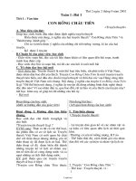 Giáo án môn Ngữ văn 6 - Tiết 1 đến tiết 72