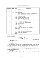 Giáo án Tổng hợp các môn khối 3 - Tuần 24