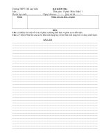 de kiem tra 15 phut, hk2