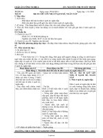 Giáo án Công nghệ 6 - Tiết 22, Bài 10: Giữ gìn nhà ở sạch sẽ, ngăn nắp - Năm học 2011-2012 - Nguyễn Thị Tuyết Trinh