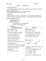 Bài giảng môn học Hình học lớp 7 - Tuần 11 - Tiết 21: Luyện tập (tiếp)