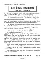 Tuyển tập Đề thi Tốt nghiệp THCS * Môn Toán * Tỉnh Thừa Thiên - Huế (Đề số 4)