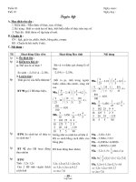 Giáo án Toán Đại số 7 tiết 19: Luyện tập