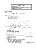 Giáo án Ngữ văn 6 - Tuần 5 - Năm học 2007-2008 - Trương Thị Thanh Tuyền