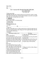 Giáo án môn Ngữ văn Lớp 9 - Tiết 7: Đấu tranh cho một Thế giới hòa bình (Tiếp) - Năm học 2010-2011