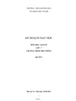 Giáo án môn Ngữ văn lớp 6 - Kì II - Trường THCS Mường Đun