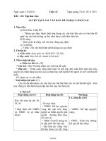 Bài giảng môn học Ngữ văn lớp 7 - Tuần 34 - Tiết : 125: Tập làm văn: Luyện tập làm văn bản đề nghị và Báo cáo