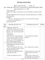 Giáo án Tập làm văn Lớp 3 - Tuần 16 - Bài: Nghe - kể 