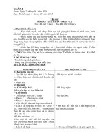 Giáo án Tuần 6 - Lớp 4