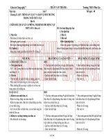 Giáo án Công nghệ 7 tiết 48: Chăm sóc, quản lí và phòng, trị bệnh cho động vật thủy sản (tôm, cá)