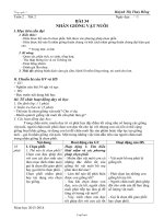 Giáo án môn Công nghệ 7 tiết 27: Nhân giống vật nuôi