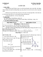 Giáo án Hình học 8 - Tiết 19: Luyện tập - Năm học 2009-2010 - Phạm Xuân Diệu