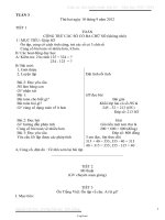 Giáo án dạy buổi chiều- Lớp 3 - Tuần 3 đến 9