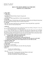Bài 3. Ứng dụng định luật truyền thẳng của ánh sáng