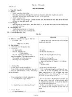 Giáo án Tập đọc – Kể chuyện 3 - Tiết 16,17: Bài tập làm văn